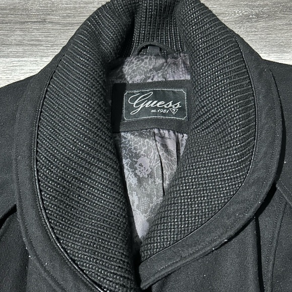 Guess Black Cape Jacket for Women - Picture 3 of 9